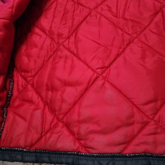 Vintage 80s K Brand Quilted Jacket Penguin 3XL Made In USA Cooler Jacket - Picture 11 of 13